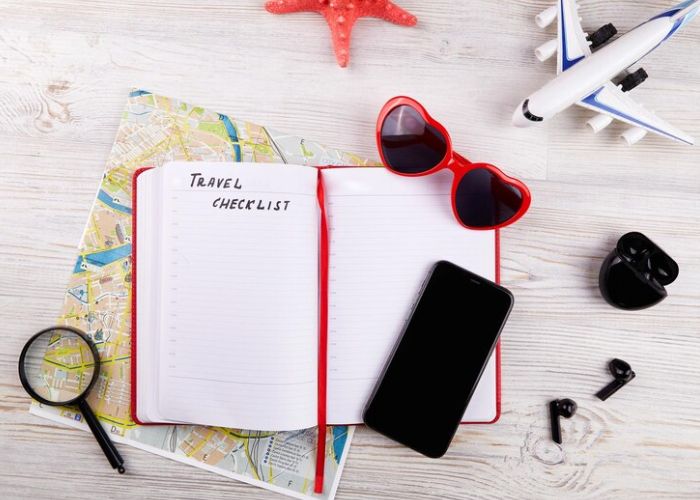 Traveling checklist