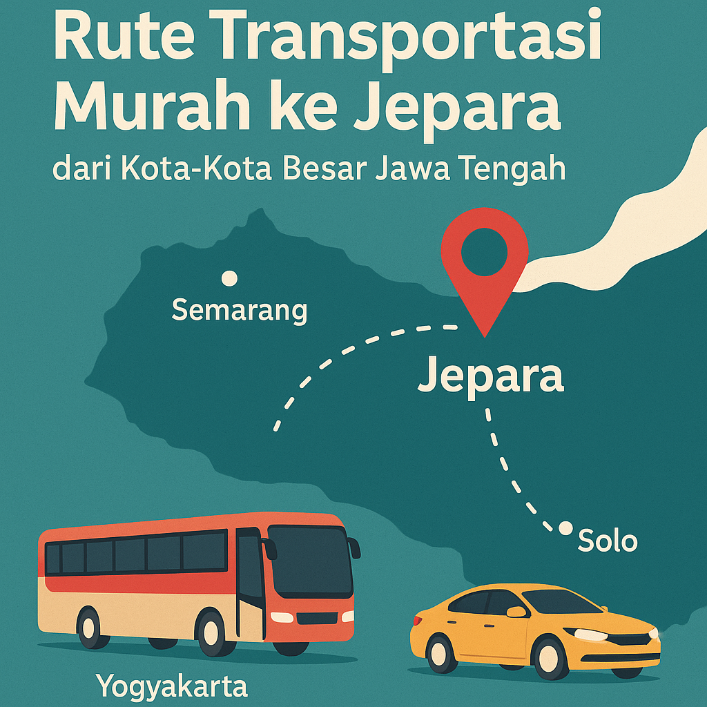 Rute ke Jepara dari Semarang, Solo, dan Yogyakarta by Jepara Ourland Park