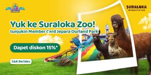 Jepara Ourland Park Member Card x Suraloka Zoo