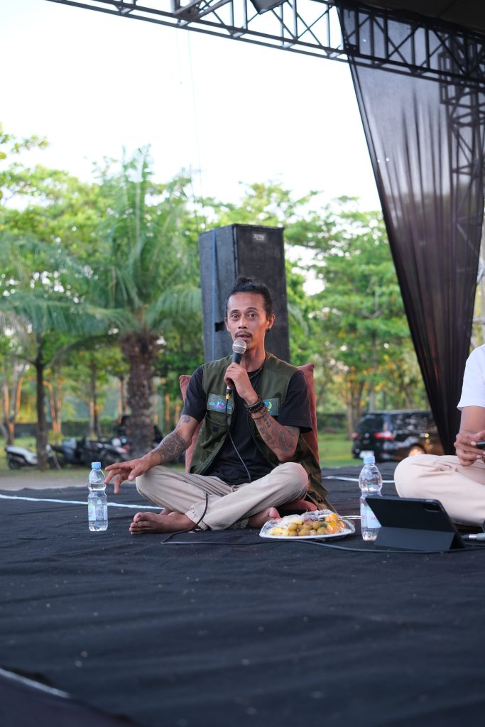 Didit Pegiat pengubah Sampah Plastik di Perayaan 1 Dekade Jepara Ourland Park